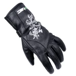 Dámske kožené rukavice W-TEC Natali - 2. akosť - čierna