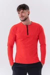 Men’s Long-Sleeve Activewear T-Shirt Nebbia “Layer Up” 329 - Red