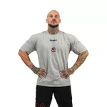 Short-Sleeved T-Shirt Nebbia Legendary 712 - Light Grey