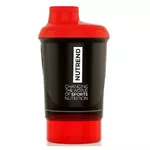 Shaker Nutrend with Dispenser 300ml - Black-Red