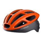 Kerékpáros sisak SENA R1 beépített headsettel - narancssárga
