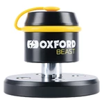 Moto zámek Oxford Beast Floor Lock černá/žlutá