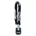 Motorcycle Chain Lock Oxford Monster 150 cm Black-White