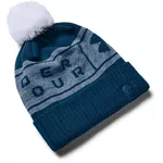 Men’s Pom Beanie Under Armour Big Logo - Graphite Blue