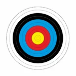 Paper Archery Target Yate 40 cm – 10 Pcs.