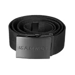 Pasek do spodni tekstylny MAMMUT Logo Belt - Czarny