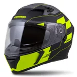 Moto přilba Cassida Integral 3.0 RoxoR - černá matná/žlutá fluo/šedá