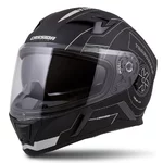 Cassida Integral 3.0 Turbohead Motorradhelm - schwarz matt/silbern