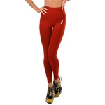 Women’s Leggings Boco Wear Red Plain Push Up - Red