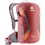 Cyklistický batoh Deuter Race X - redwood-paprika