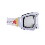 Enduro Goggles RedBull Spect Strive, bílé matné, plexi čiré