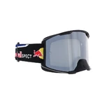 Motocross Goggles RedBull Spect Spect Strive, černé matné, plexi stříbrné zrcadlové