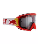 Motokrosové okuliare RedBull Spect Whip, červené, plexi číre