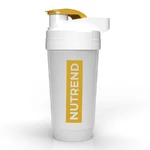 Shaker Nutrend 2021 700 ml - priehľadná so zlatým logom