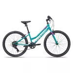 Juniorský dievčenský bicykel Galaxy Ruby 24" 9.0 - tyrkysová