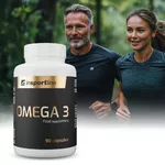 Doplněk stravy inSPORTline Omega 3, 90 kapslí