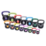 Zestaw hantli kettlebell inSPORTline Vin-Bell Dark 1-20 kg