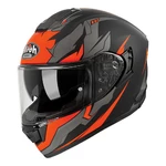 Helma na moto AIROH ST 501 Bionic oranžová/černa