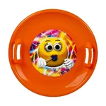 Snow Saucer STT - Orange Emoji Girl