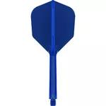 Dart Flights Target K-Flex No.6 Short – 3-Pack - Blue