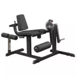 Předkopy a zákopy v sedě Body-Solid GCEC340 černá