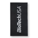 BiotechUsa törölköző 50x100 - Fekete