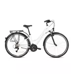Women’s Trekking Bike Kross Trans 1.0 SR 28” Gen 003 - White/Grey