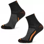 Trekingové Merino ponožky Comodo TREUL02 - Black Orange