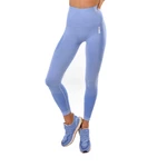 Boco Wear Blue Melange Push Up Damen Leggings - blau