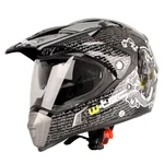 Kask motocyklowy W-TEC NK-311 blenda - Duo Sport Black Grey