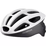 Cycling Helmet SENA R1 with Integrated Headset - Matte White