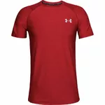 Men’s T-Shirt Under Armour Raid 2.0 SS Left Chest - Cordova