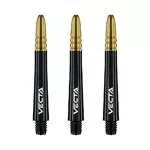 Násadky Winmau Vecta Medium - černo-zlatá
