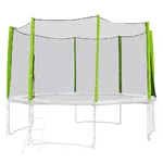 Trampoline Safety Net inSPORTline Froggy PRO 305 cm – for 8 poles - Green