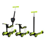 Tri-Scooter 3-in-1 WORKER Jaunsee - Green