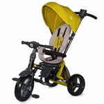 Three-Wheel Stroller w/ Tow Bar Coccolle Velo - Yellow