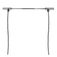 Łańcuchy treningowe z gryfem inSPORTline Chainbos 2x15 kg