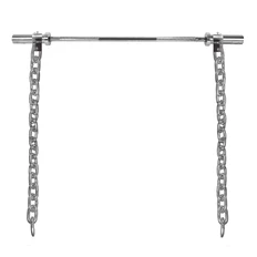 Súlyemelő lánc rúddal inSPORTline Chainbos Set 2x25 kg