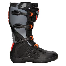 Motokrosové topánky iMX X-Two - čierno-šedo-oranžová