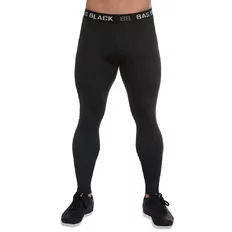 Legginsy sportowe męskie BAS BLACK Evergym - Czarny