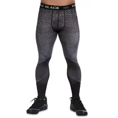 Legginsy sportowe męskie BAS BLACK Hardmen - Szary