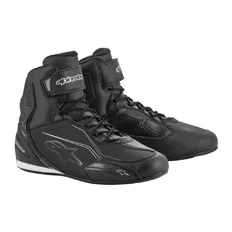 Dámské moto boty Alpinestars Stella FASTER-3 černé/stříbrné 2022 - černé/stříbrné