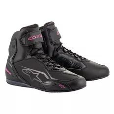 Dámské moto boty Alpinestars Stella FASTER-3 černé/fialové 2022 - černé/fialové