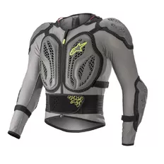 Chránič těla Alpinestars Bionic Action tmavá šedá/šedá/žlutá fluo 2022 - tmavá šedá/šedá/žlutá fluo