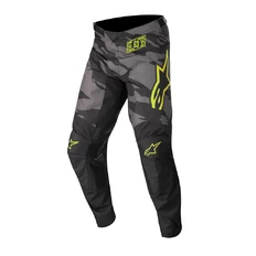 Motokrosové nohavice Alpinestars Racer Tactical čierná/šedá maskáčová/žltá fluo 2022 - čierna/šedá maskáčová/žltá fluo