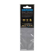Reflexní samolepící pásky Oxford Bright Stickers 25 x 150 mm, 4ks