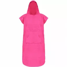 Ponczo ręcznikowe frotte z kapturem Agama Poncho Extra Dry - Różowy