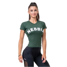 Dámské tričko Nebbia Classic Hero 576 - Dark Green