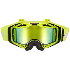 Motokrosové brýle LS2 Aura Pro Black Yellow iridiové sklo