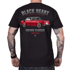 Triko BLACK HEART MB - černá
